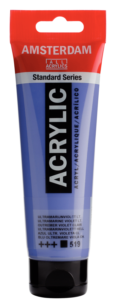 Royal Talens Amsterdam acrylverf 120 ml 519 - Ultramarijnviolet Licht