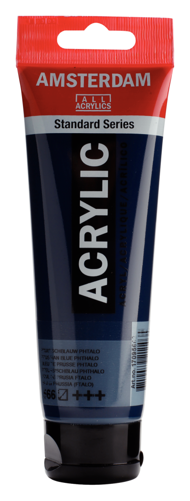 Royal Talens Amsterdam acrylverf 120 ml 566 - Pruisischblauw (Phtalo)