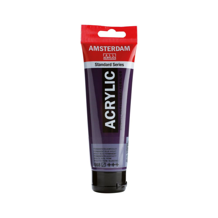 Royal Talens Amsterdam acrylic paint 120 ml 568 - Permanent Blue Violet