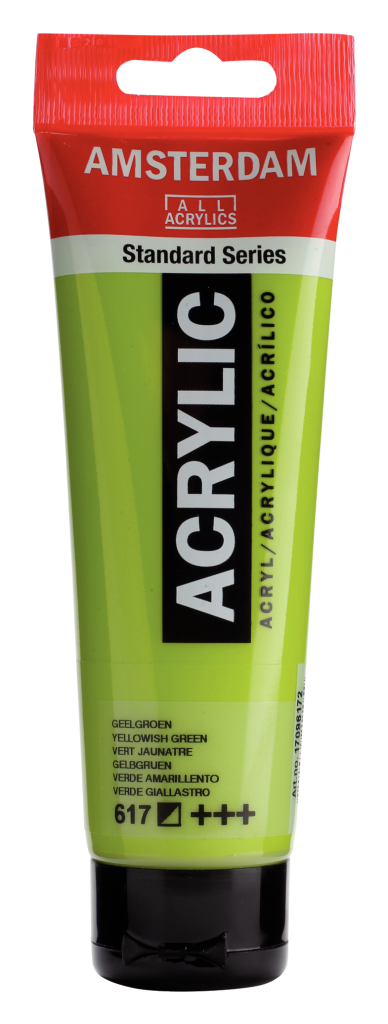 Royal Talens Amsterdam acrylverf 120 ml 617 - Geelgroen