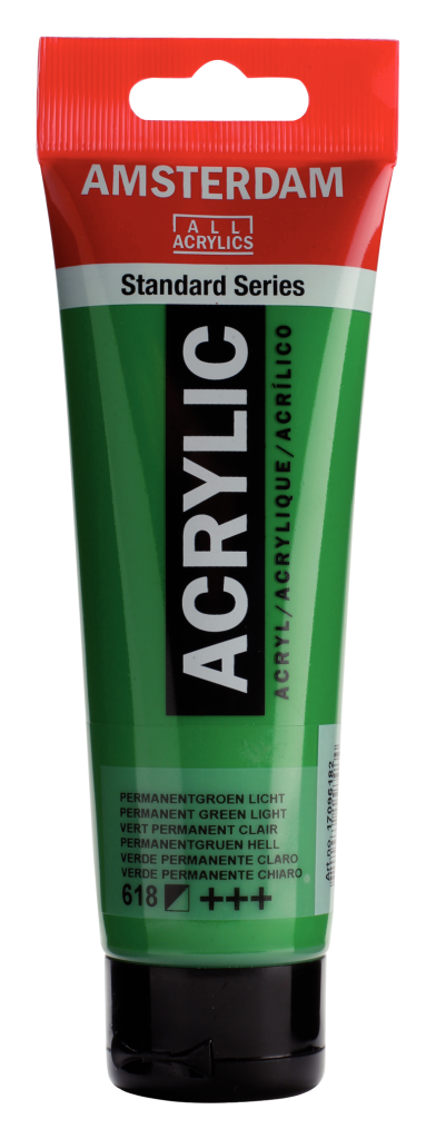 Royal Talens Amsterdam Acrylfarbe 120 ml 618 - Permanentgrün Hell