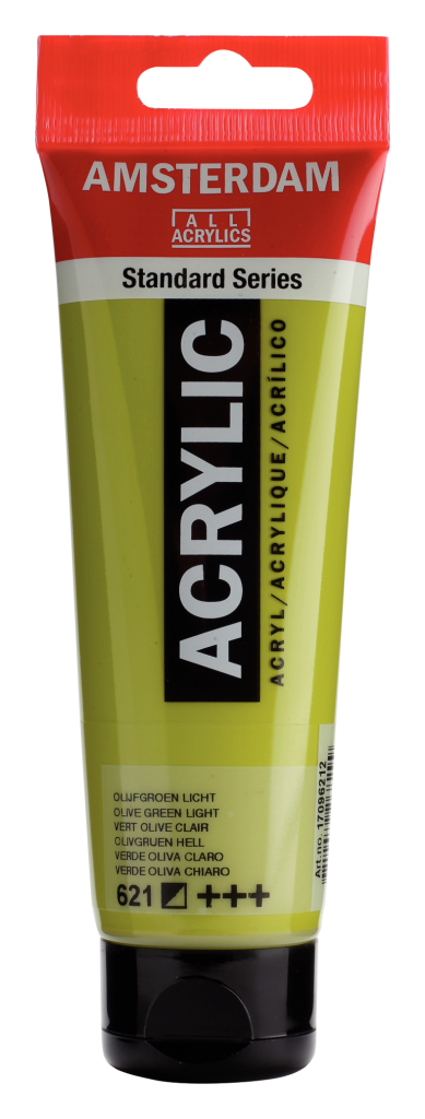 Royal Talens Amsterdam acrylverf 120 ml 621 - Olijfgroen Licht