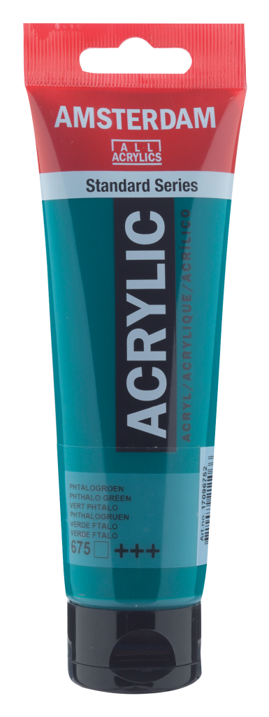 Royal Talens Amsterdam acrylverf 120 ml 675 - Phtalogroen