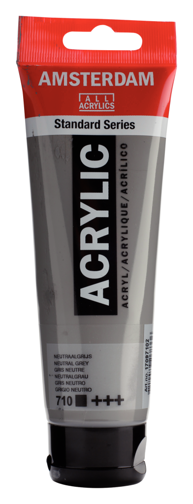 Royal Talens Amsterdam acrylverf 120 ml 710 - Neutraalgrijs