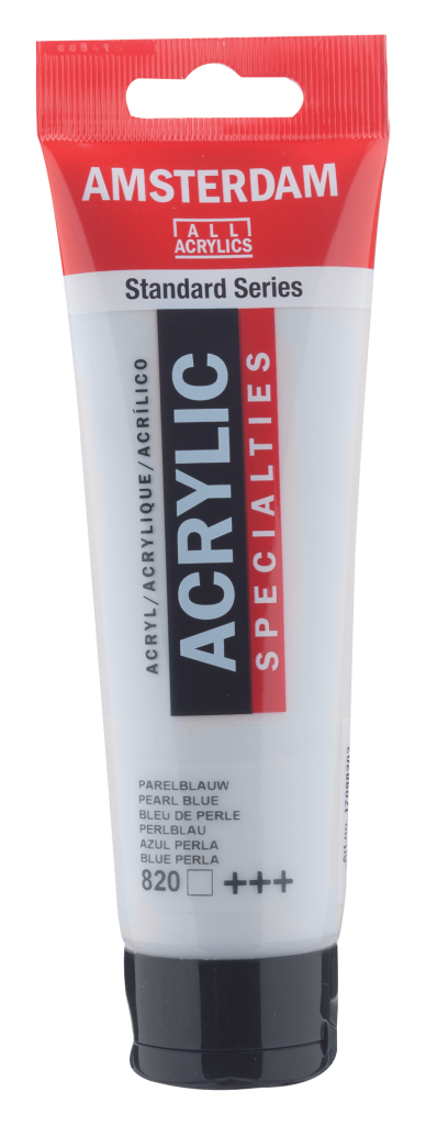 Royal Talens Amsterdam acrylverf 120 ml 820 - Parelblauw