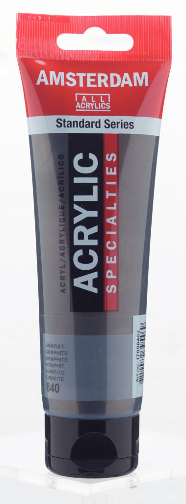 Royal Talens Amsterdam acrylverf 120 ml 840 - Grafiet