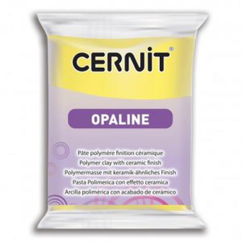 Cernit Opaline Geel 56g - Polymeerklei / Boetseerklei
