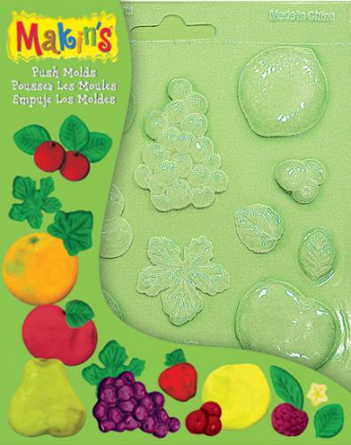 Gereedschap Pushmold Fruits - Polymeerklei & Boetseerklei