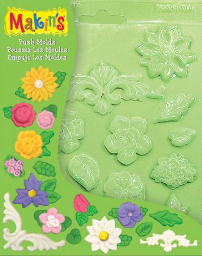 Fimo Pushmold Floral Fimo Klei - Polymeerklei / Boetseerklei