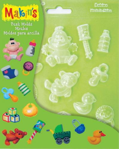 Fimo Pushmold Baby Afdrukset - Polymeerklei / Boetseerklei