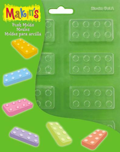 Fimo Pushmold Block Set A - Fimo Polymeerklei & Boetseerklei