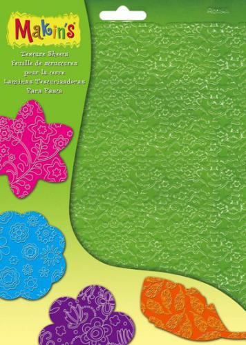 Fimo Texture Sheets Groot Floral Sets A-D - Polymeerklei Boetseerklei