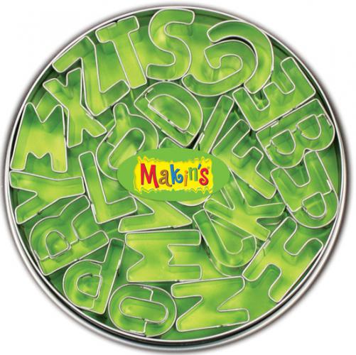 Gereedschap Makins Clay Alfabet Uitsteekvormen 26PC - Boetseerklei