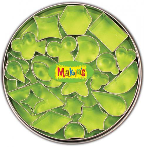 Makins Uitsteekvorm Set Geo 22 PC - Polymeerklei / Boetseerklei