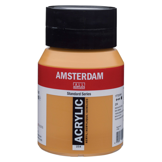 Royal Talens Amsterdam  Acrylverf 234 Sienna Naturel 500 ml