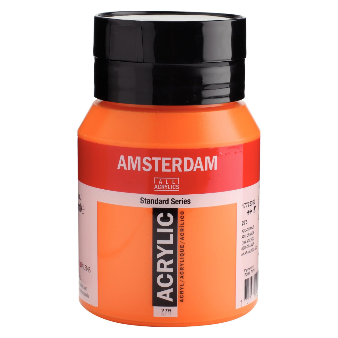 Royal Talens Amsterdam Acrylfarbe 276 Azo Orange 500 ml