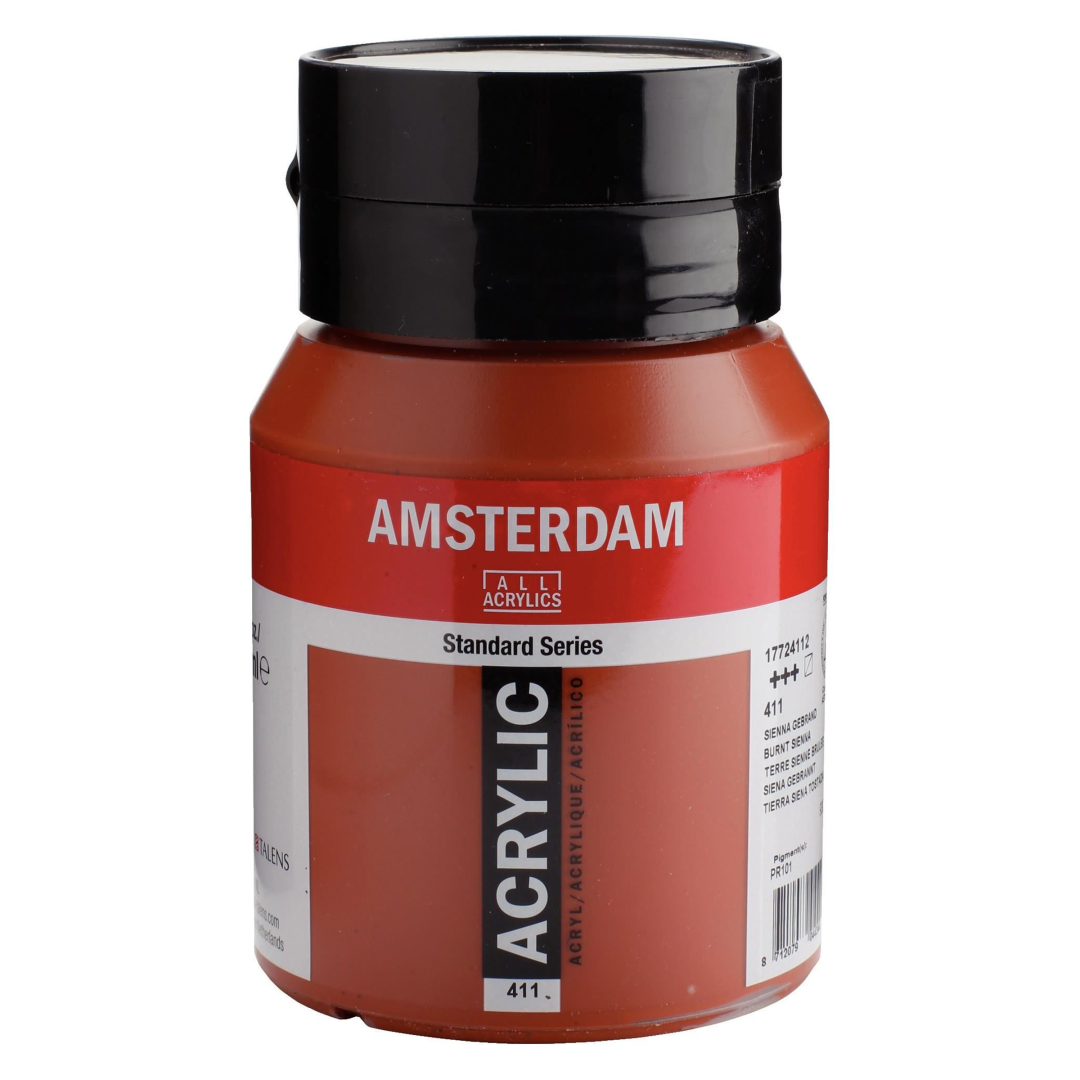 Royal Talens Amsterdam Acrylfarbe 411 Siena gebrannt 500 ml