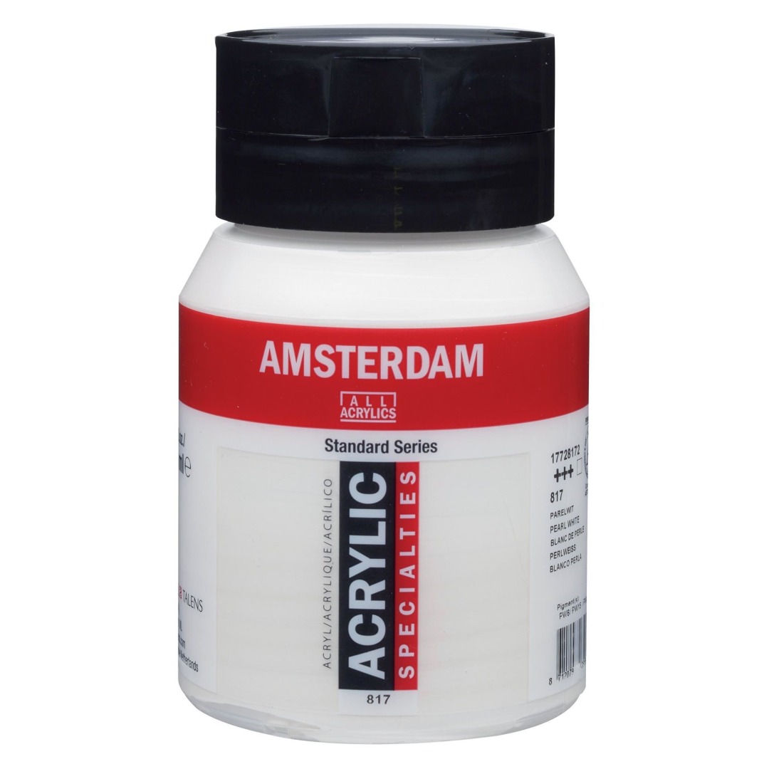 Royal Talens Amsterdam Acrylverf 817 Parelwit 500 ml