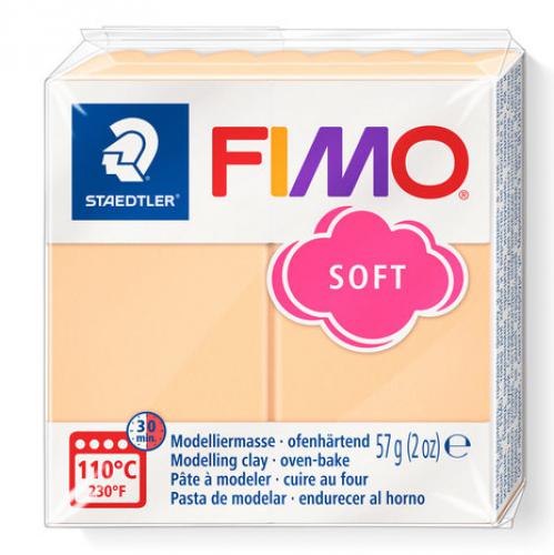 FIMO Soft Pastel Peach 56g Polymeerklei - Boetseerklei