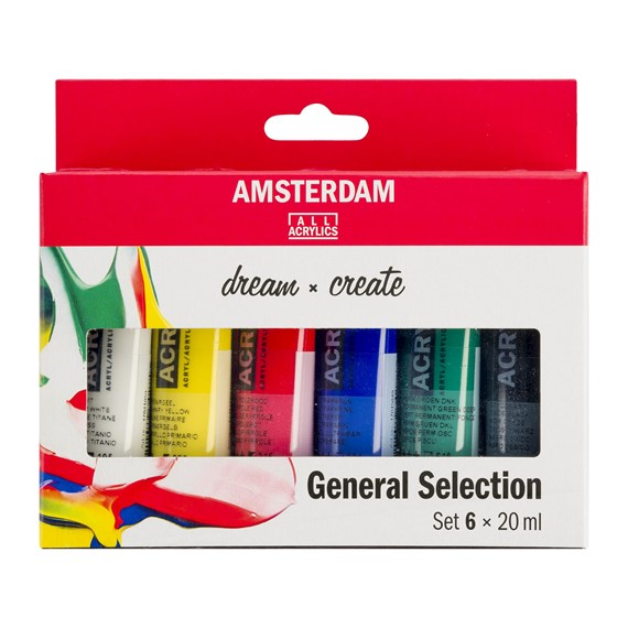 Royal Talens Amsterdam Acrylic Set 6x20 ml