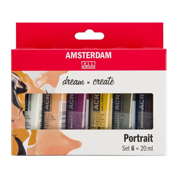 Royal Talens Amsterdam Portret Acrylset 6x20 ml