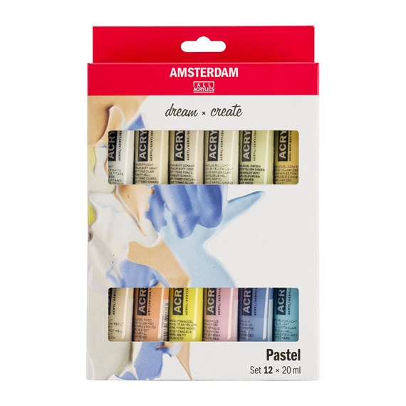 Royal Talens Amsterdam Pastel Acrylset 12x20 ml