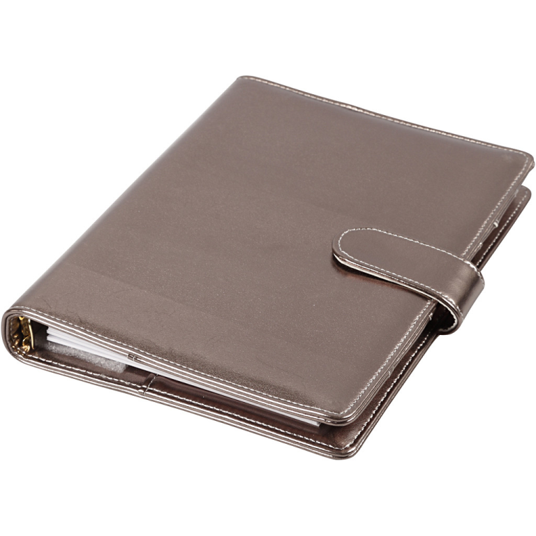 CC Bulletjournal 19x23 cm Metallic Grijs