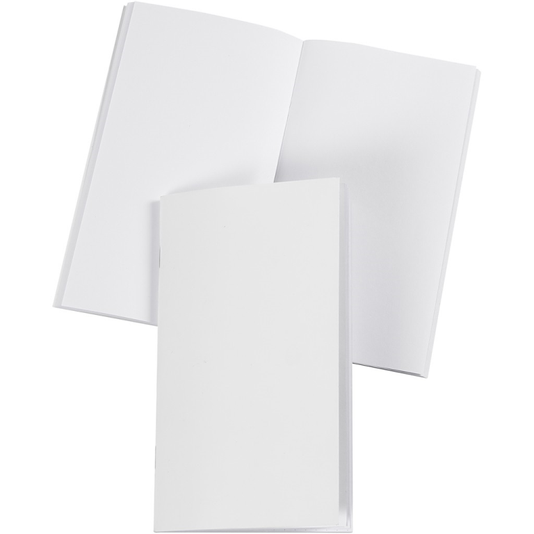 CC Notitieboek Blanco 9,5x16,6 cm Wit