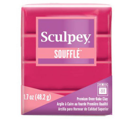 Sculpey Souffle Raspberry 48g - Polymeerklei & Boetseerklei Kopen