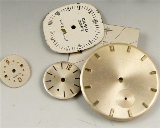 FIMO Vintage Watches Rond Design - Sieraad Onderdeel Polymeerklei