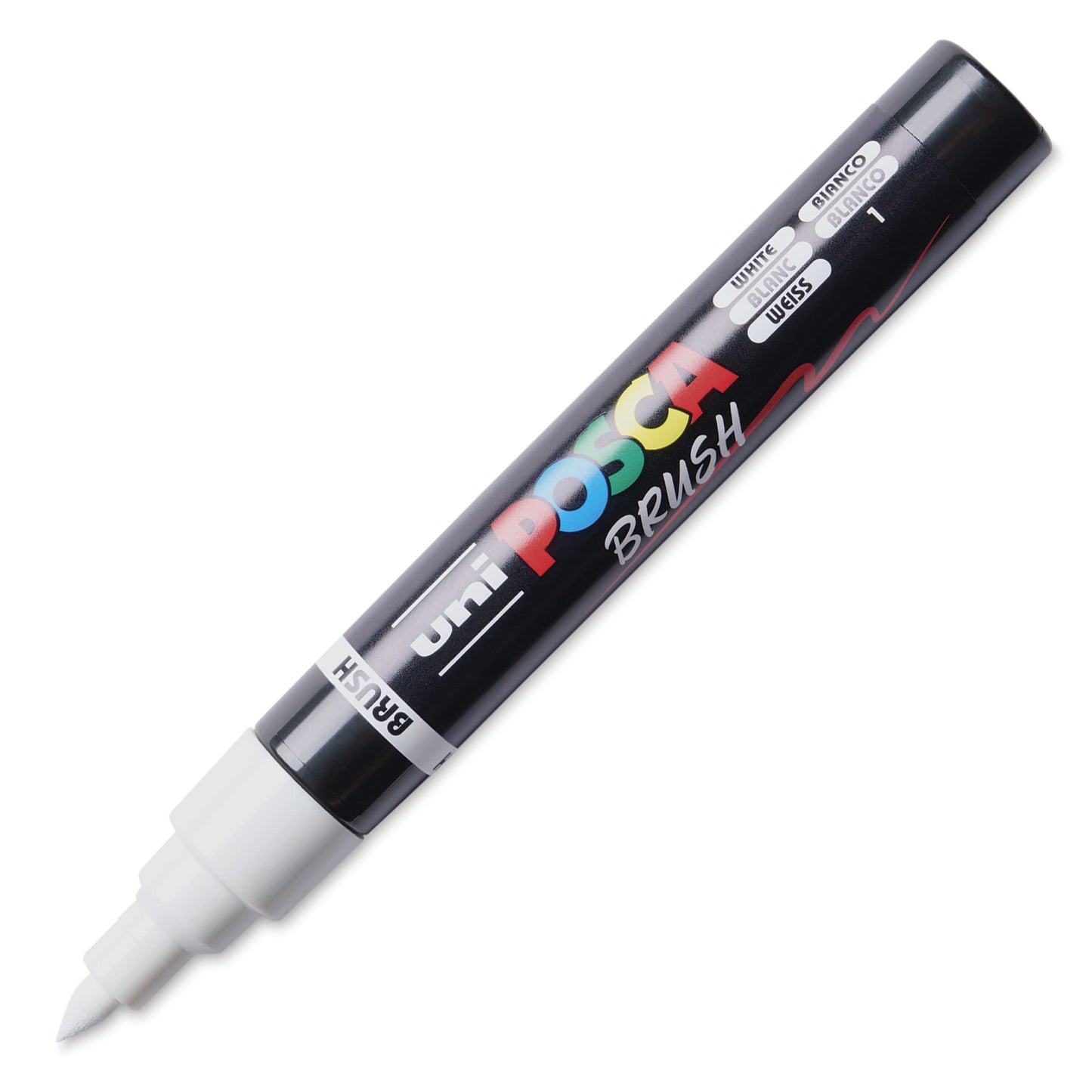Uni Posca Brushmarker 5M Wit
