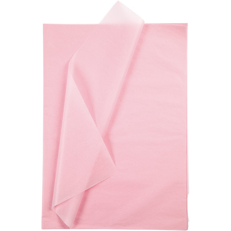 CC Seidenpapier 50x70 cm Hellrosa 10 Blatt