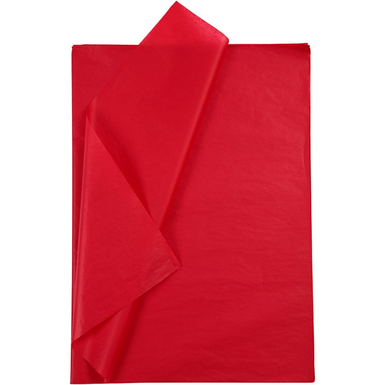CC Tissuepapier 50x70 cm Rood 10 vel