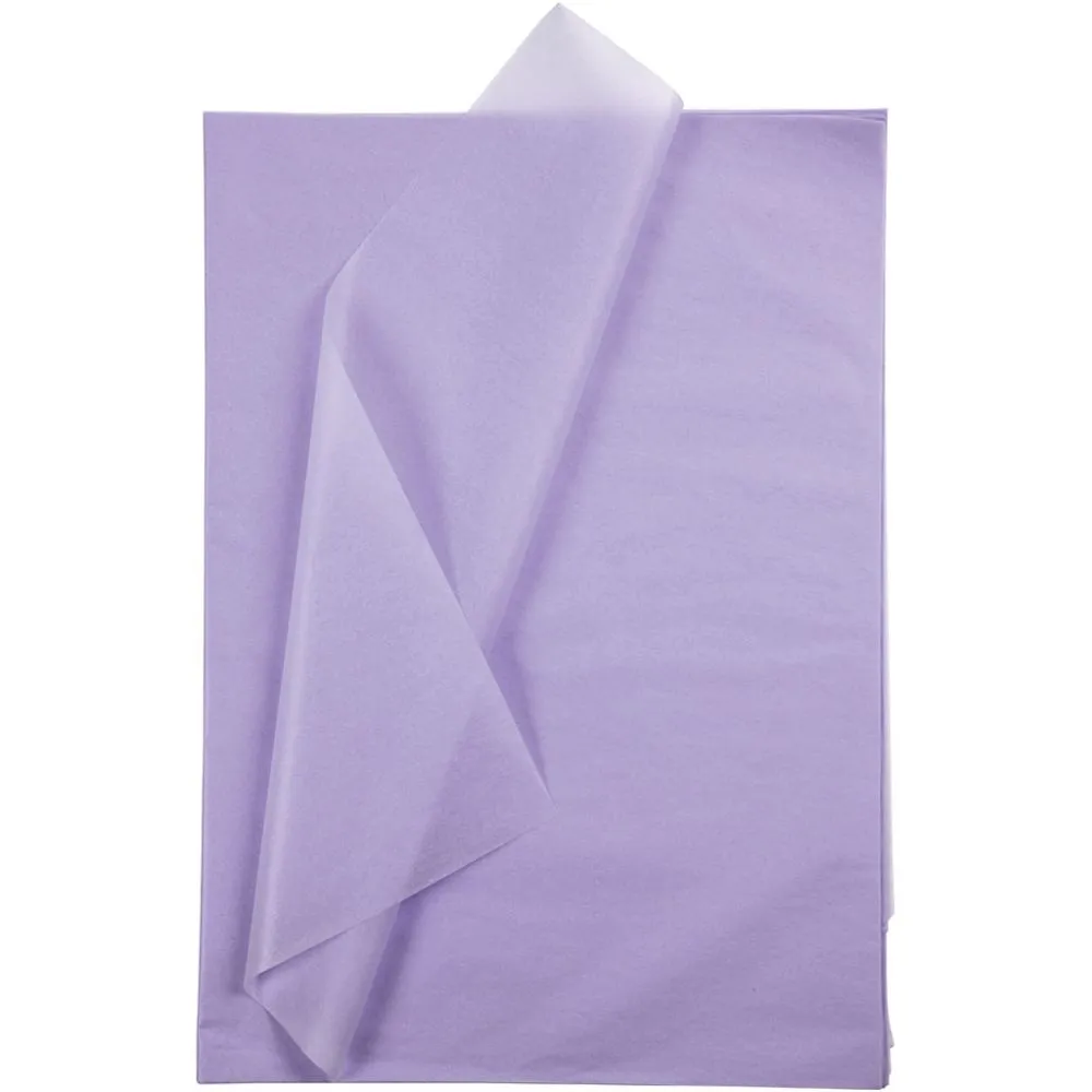 CC Tissuepapier 50x70 cm Lichtpaars 25 vel