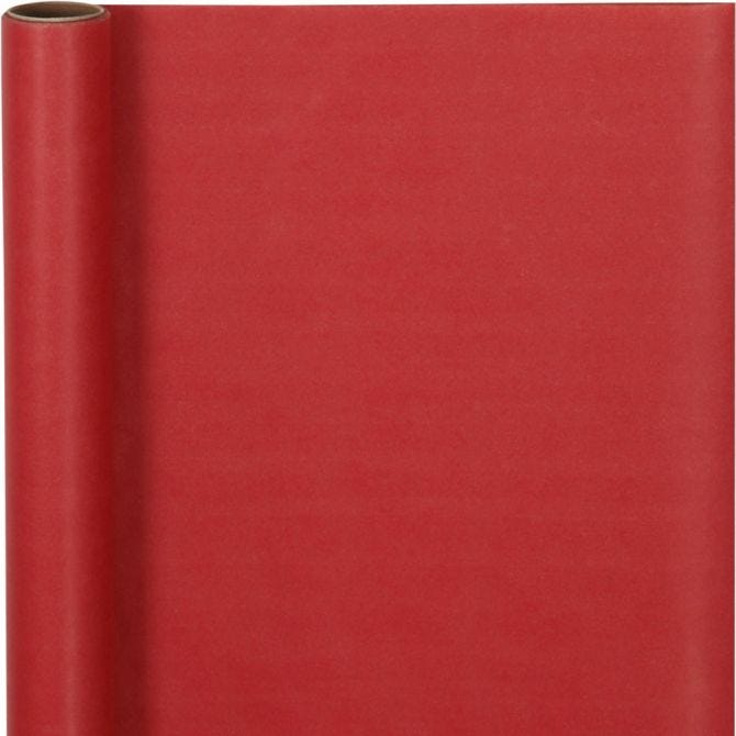 CC Recycling Geschenkpapier 50 cm 5 m Rot