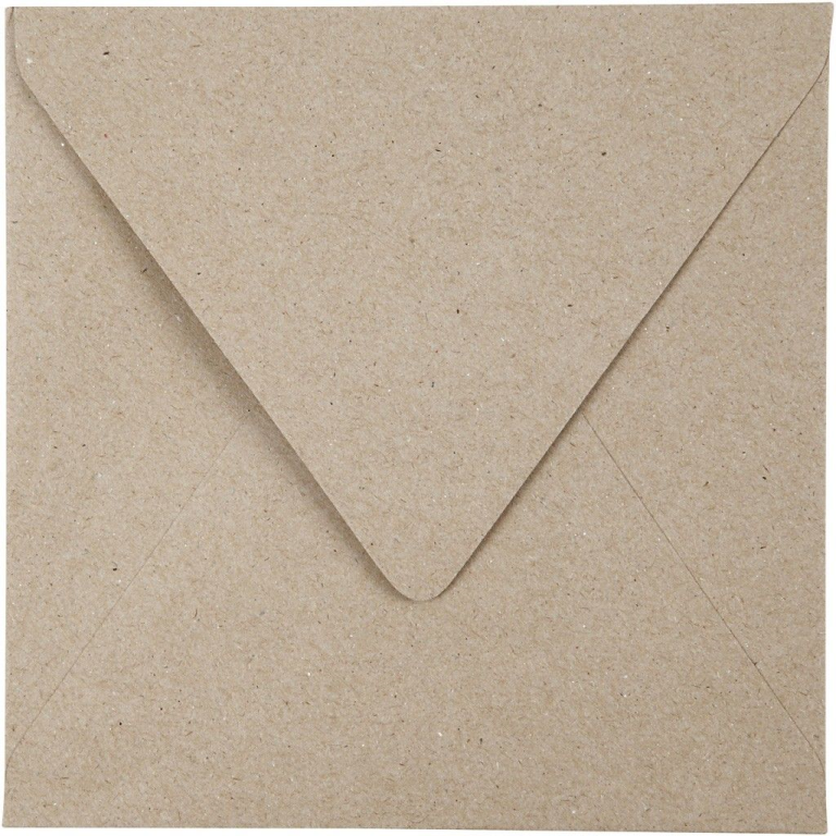 CC Recyclede Enveloppen 50 stuks 16x16cm