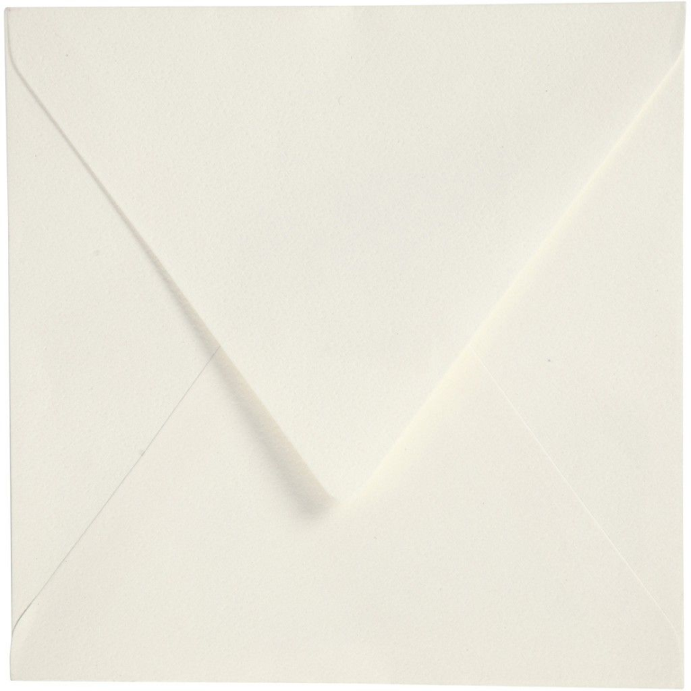 CC Enveloppen 16x16 cm Off-White 50 stuks