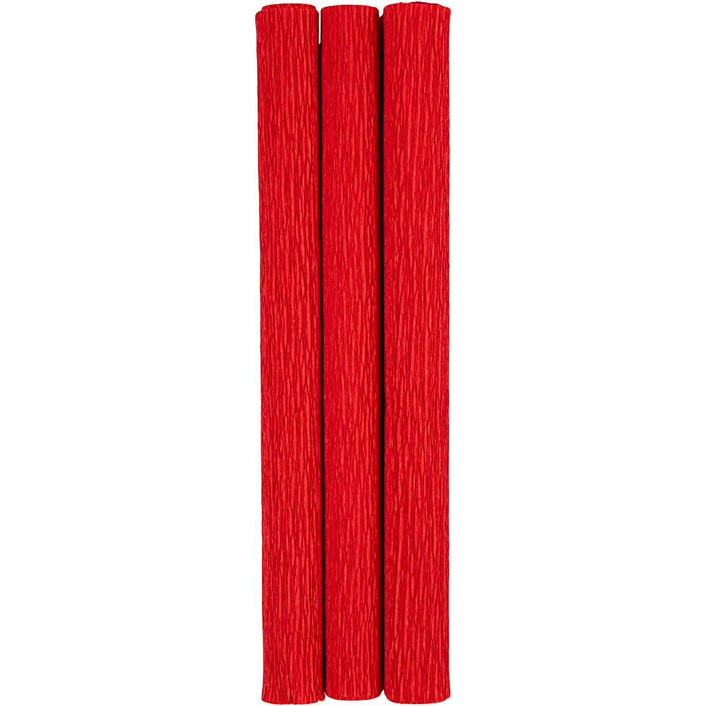 CC Crêpepapier 25x60 cm Rood