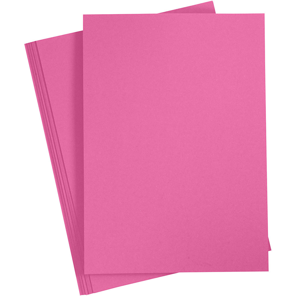 CC Bunter Karton A4 Rosa 20 Blatt