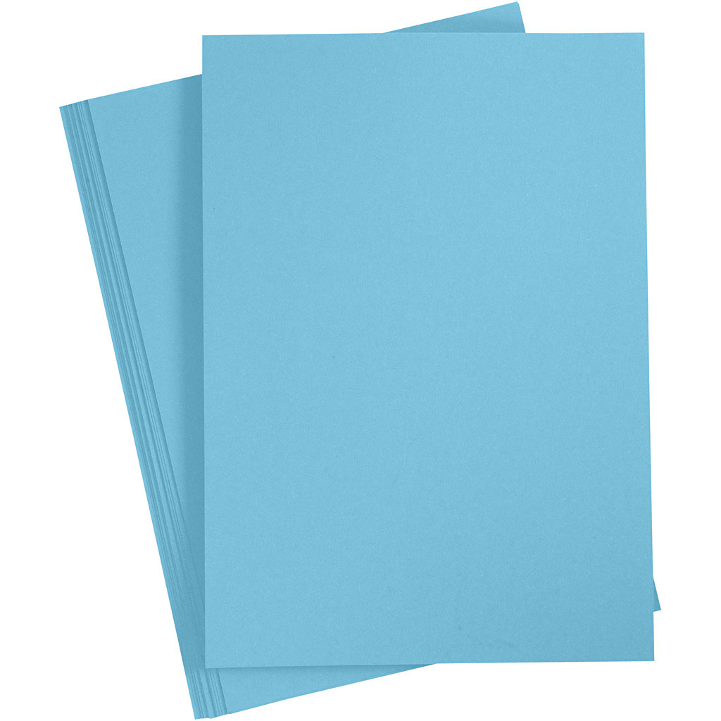 CC Coloured Card A4 Clear Blue 20 sheets