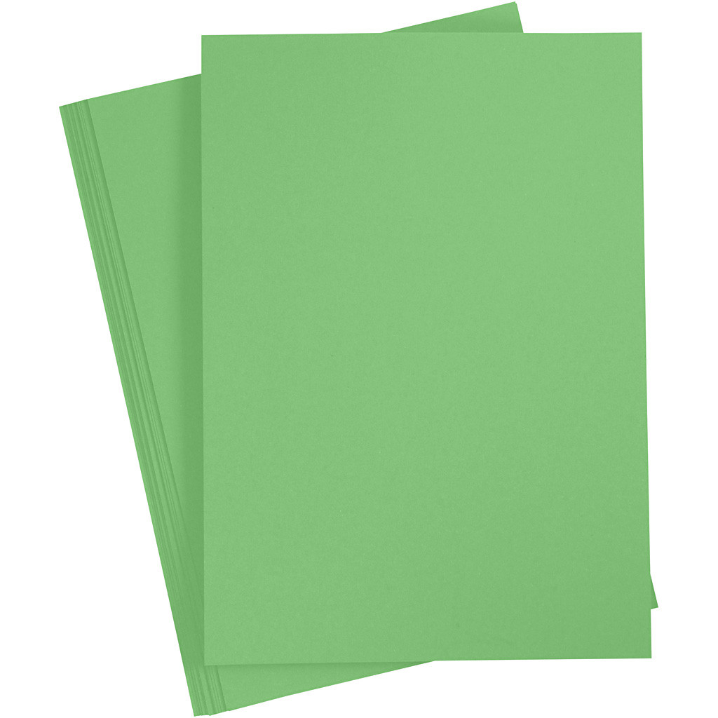 CC Buntkarton A4 Grasgrün 20 Blatt