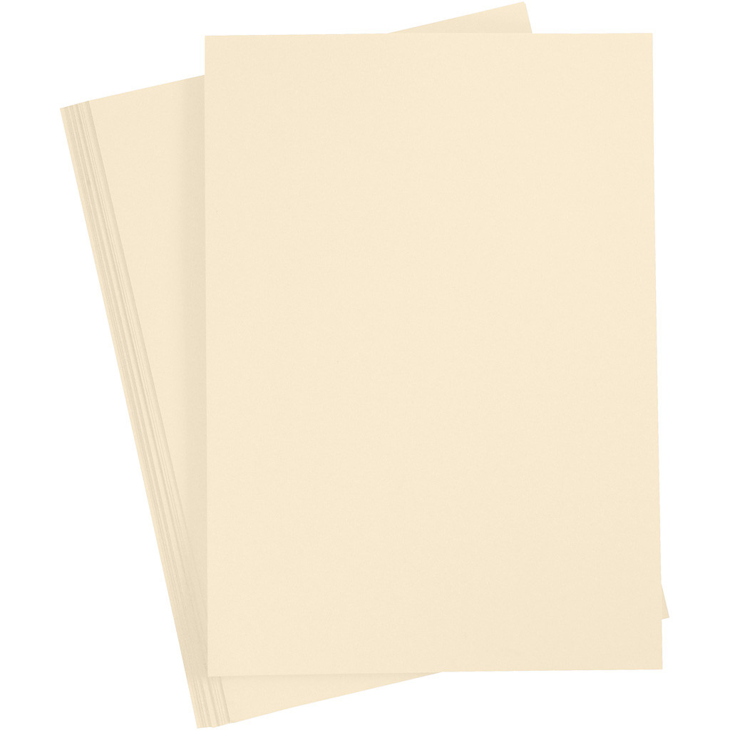 CC Buntkarton A4 Sand 20 Blatt
