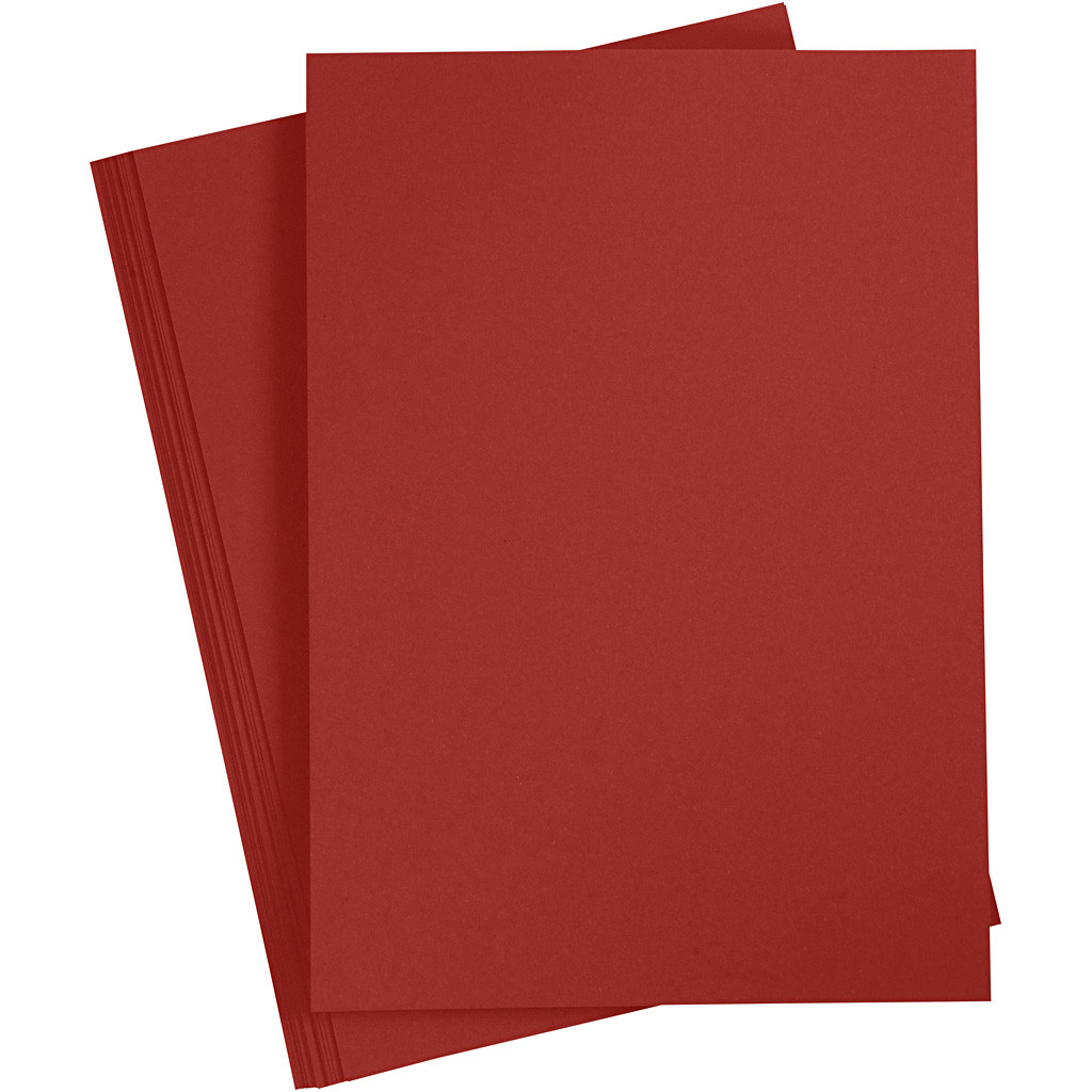 CC Gekleurd Karton A4 Bordeaux 20 vel
