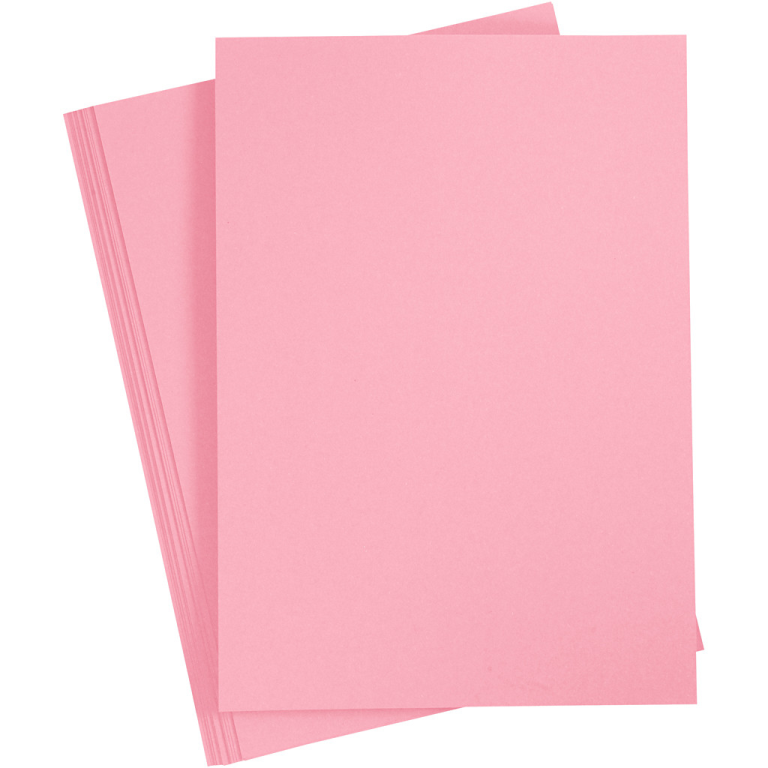 CC Coloured Cardboard A4 210 g Dark Pink 10 sheets
