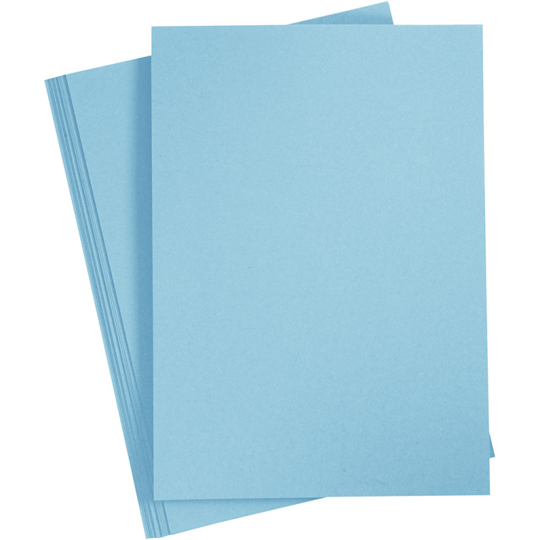CC Bunter Karton A4 210 g Himmelblau 10 Blatt