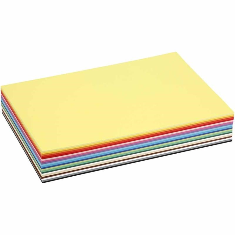 Colortime Gekleurd Karton A5 60 vel