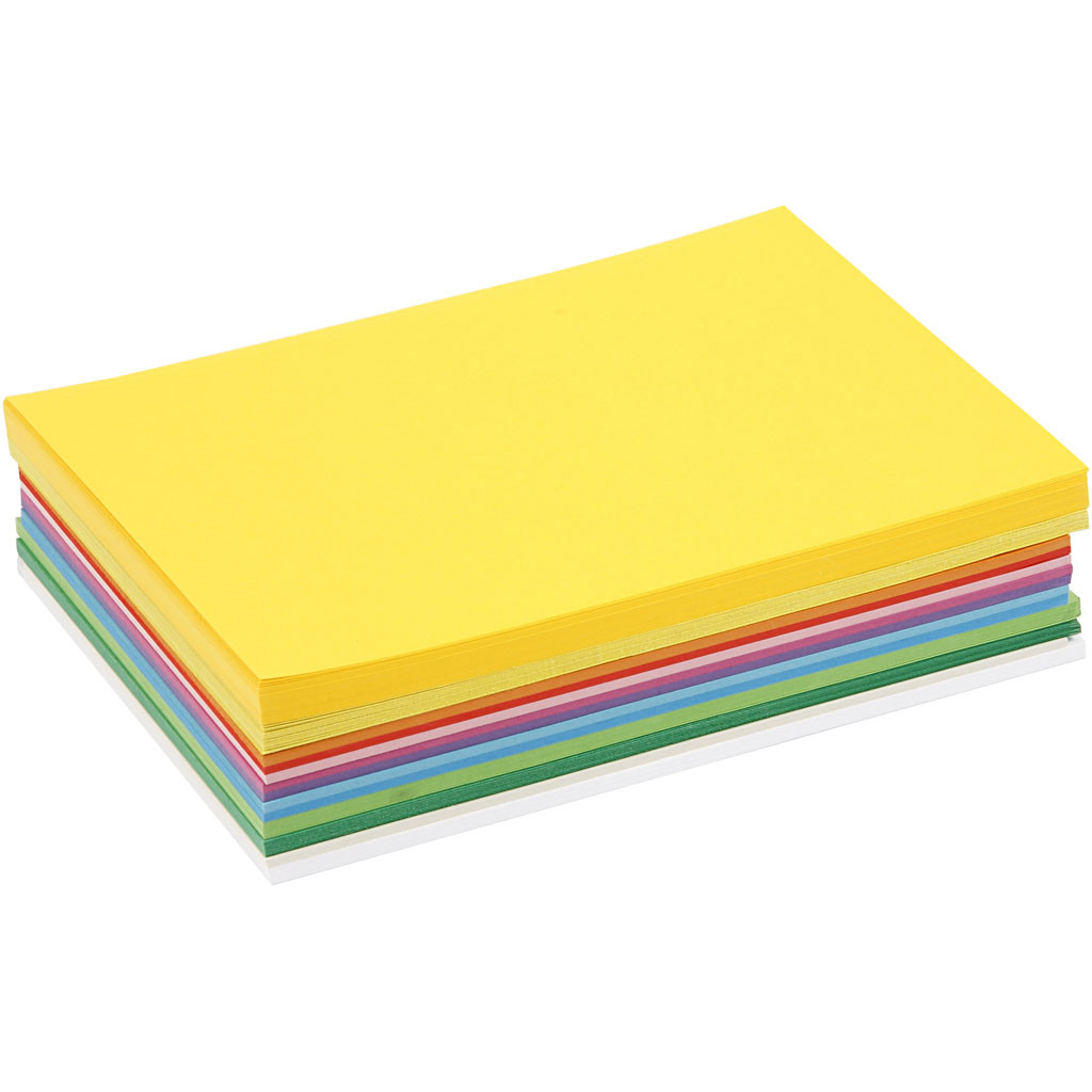 Colortime Gekleurd Karton A5 Happy 300 vel