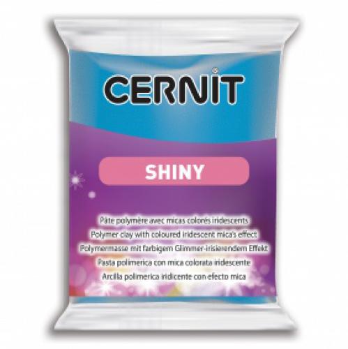 Cernit Klei Shiny Blauw nr.200 56gr - Polymeerklei / Boetseerklei