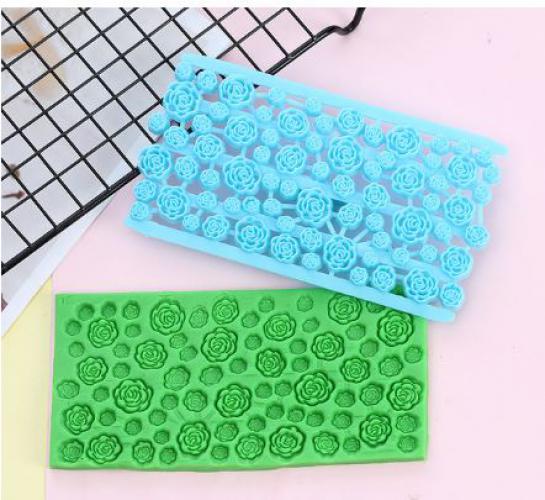 Fimo Embossing Stempel Bloemen - Decoreren van Polymeerklei
