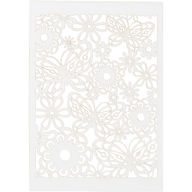CC Muster Karton 10,5x15 cm Weiß 10 Stück